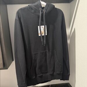 Burberry Black Hoodie with Fawn Graphic